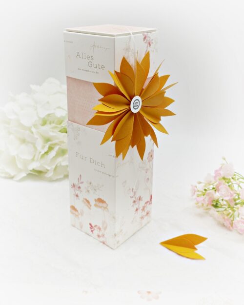 Geschenk Verpackung 'edel und fein' - Anleitung – Bild 3