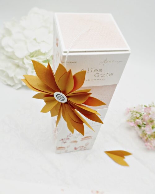 Geschenk Verpackung 'edel und fein' - Anleitung – Bild 4